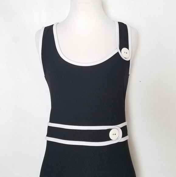 Joseph Ribkoff Sleeveless Fit and Flare Dress - Picture 4 of 7